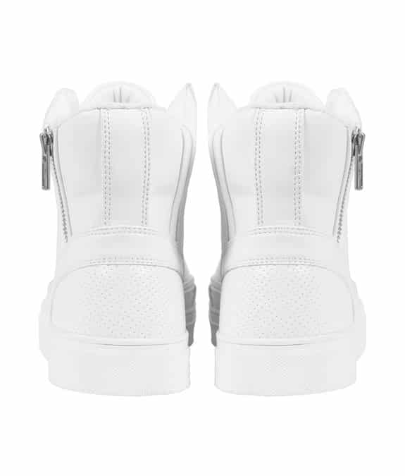 Urban Classics Zipper High Top Shoe White 2